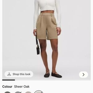 Women's Tan Shorts